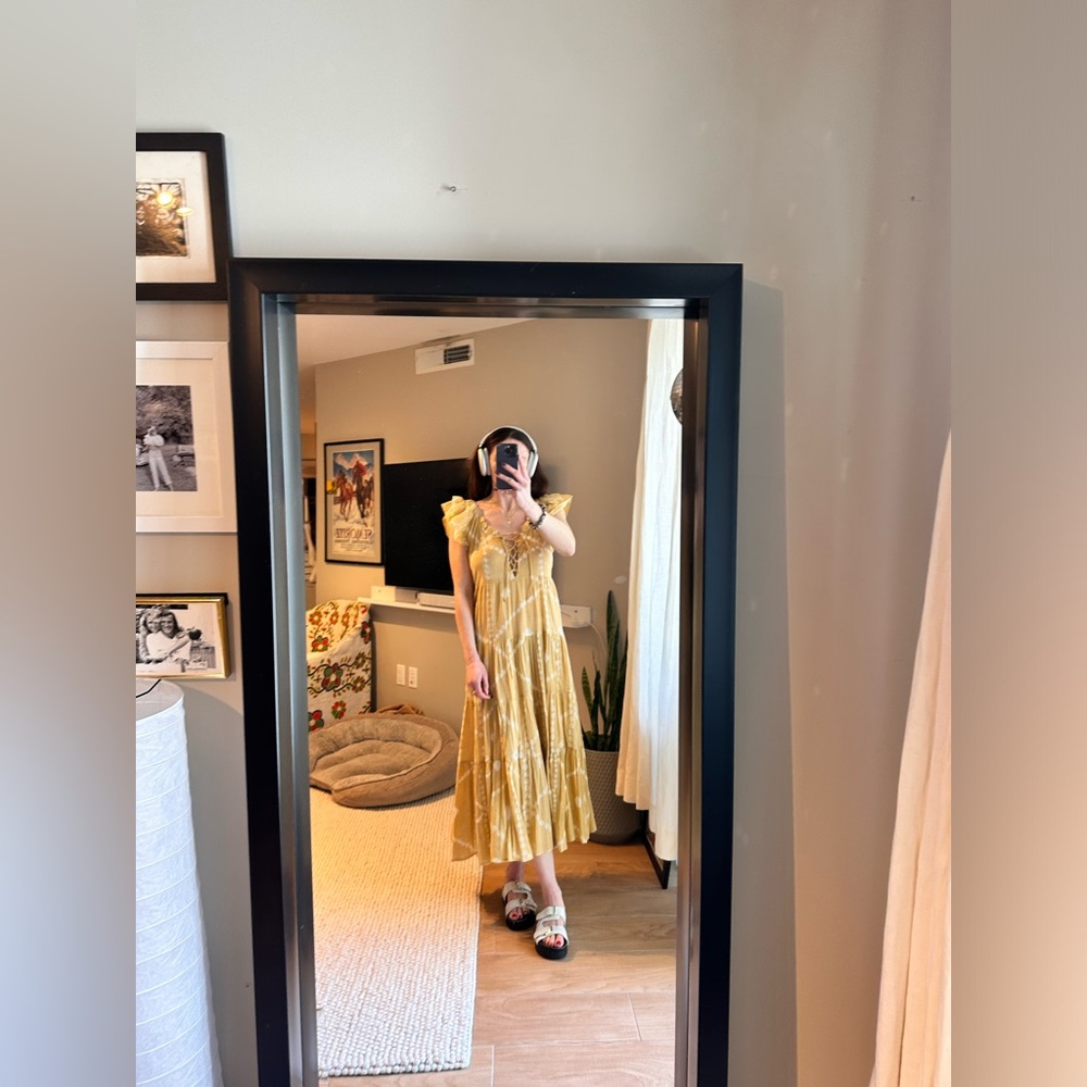 Lido Woven Cotton Summer Dress (never worn!)